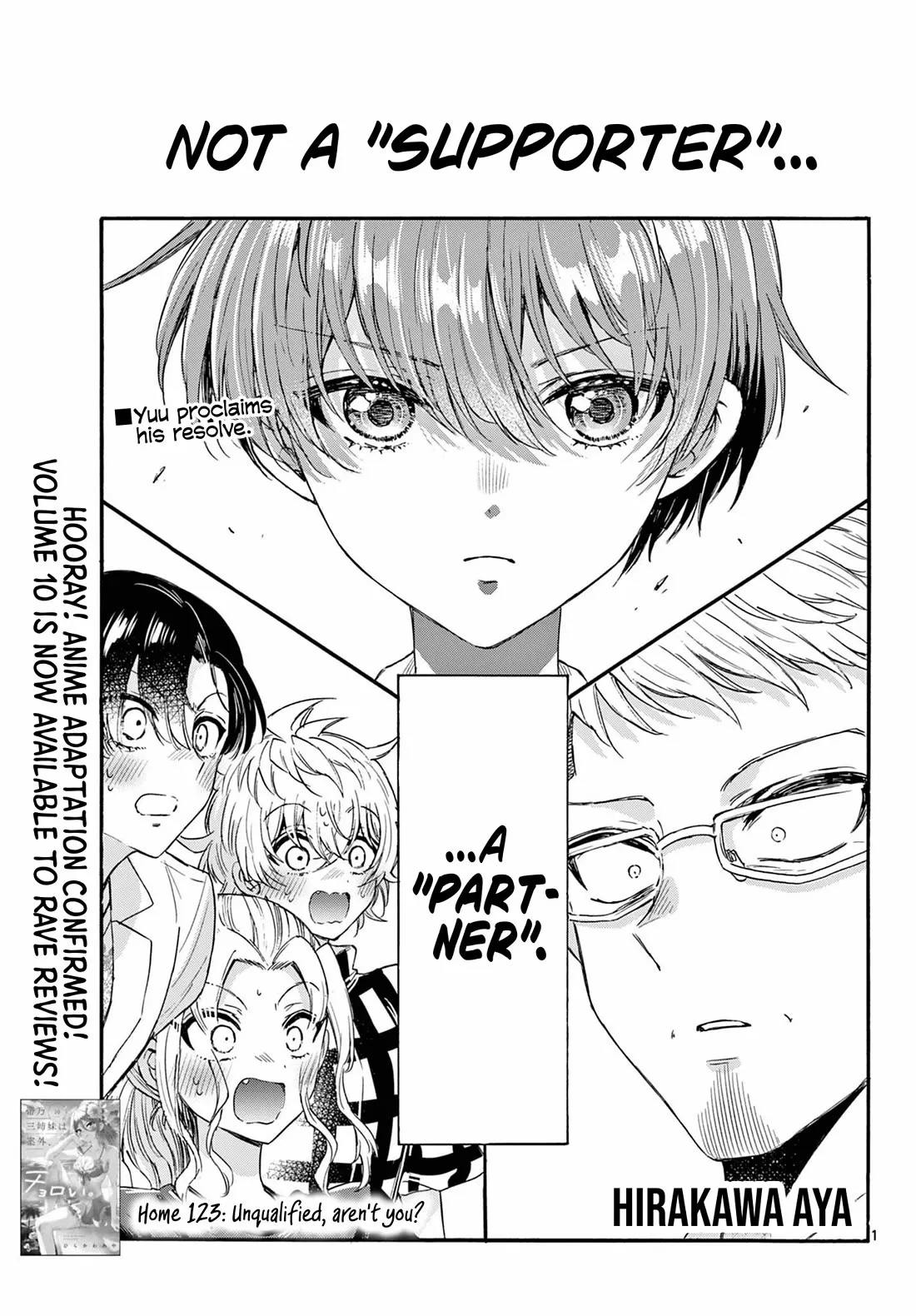 Read Mikadono Sanshimai wa Angai, Choroi Chapter 123 - Unqualified, aren't you? Online