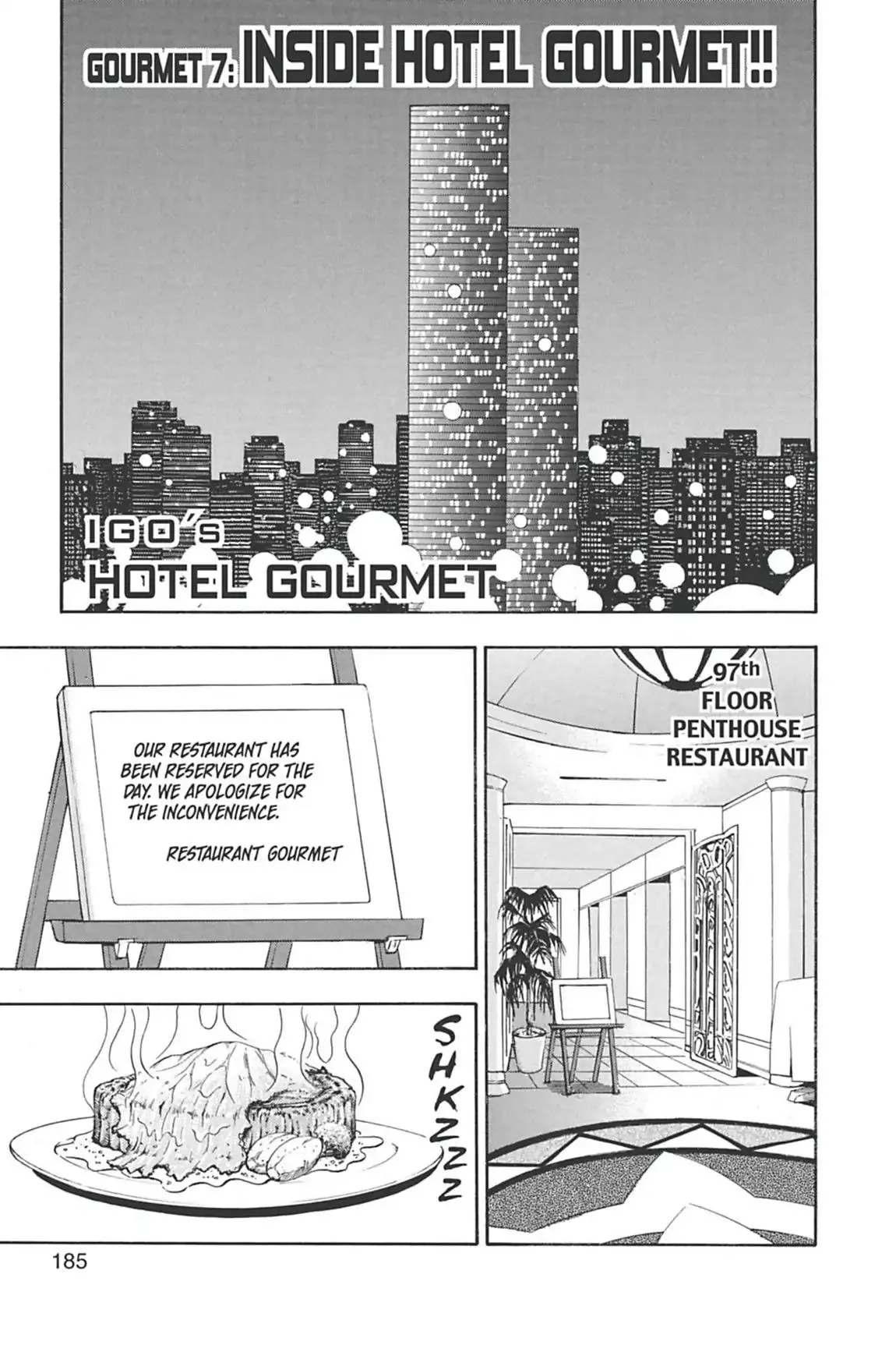 Read Toriko Chapter 7 - Vol.1 Gourmet 7: Inside Hotel Gourmet!! Online