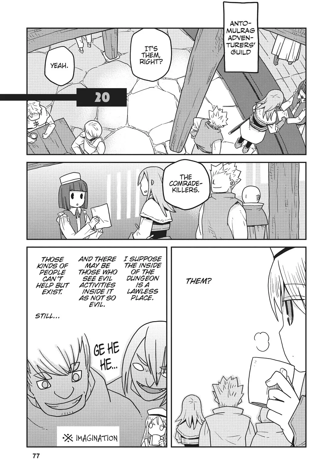 Read Dungeon no Naka no Hito Chapter 20 Online