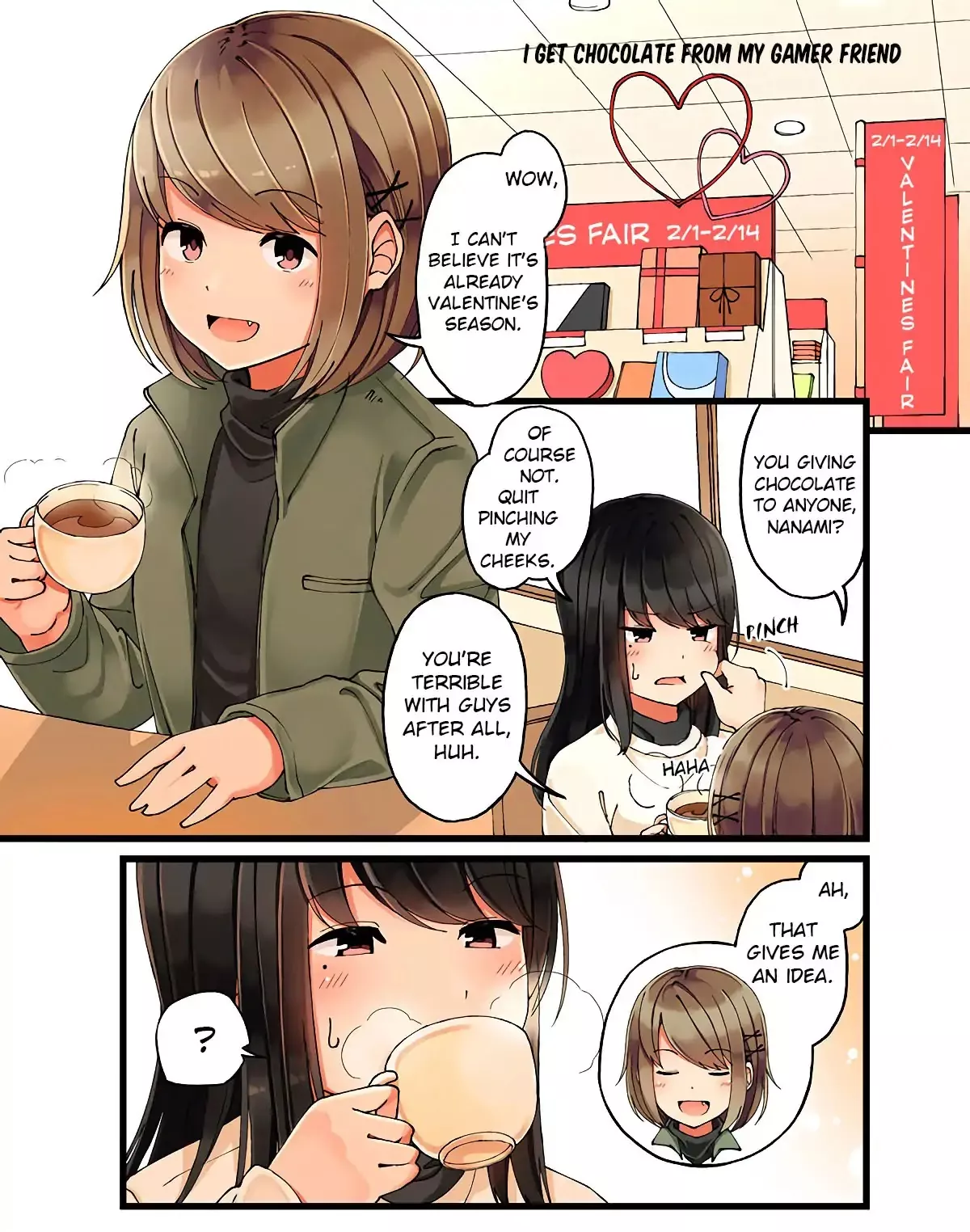 Read Hanging Out With a Gamer Girl Chapter 17 - I Get Chocolate from My Gamer Friend Online