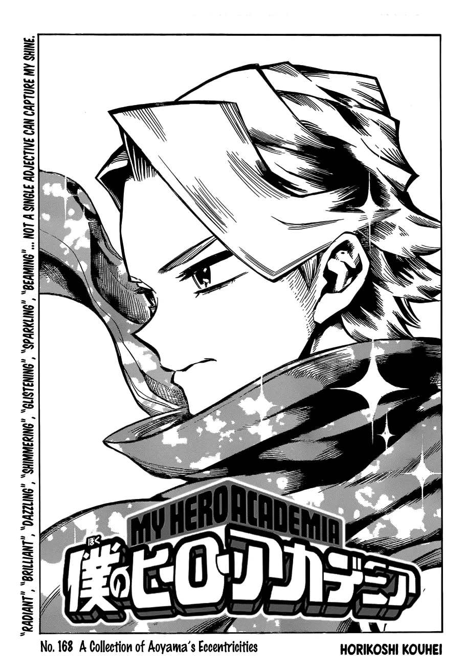 Read Boku no Hero Academia Chapter 168 - A Collection of Aoyama’s Eccentricities Online