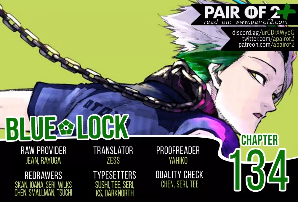 Read Blue Lock Chapter 134 Online