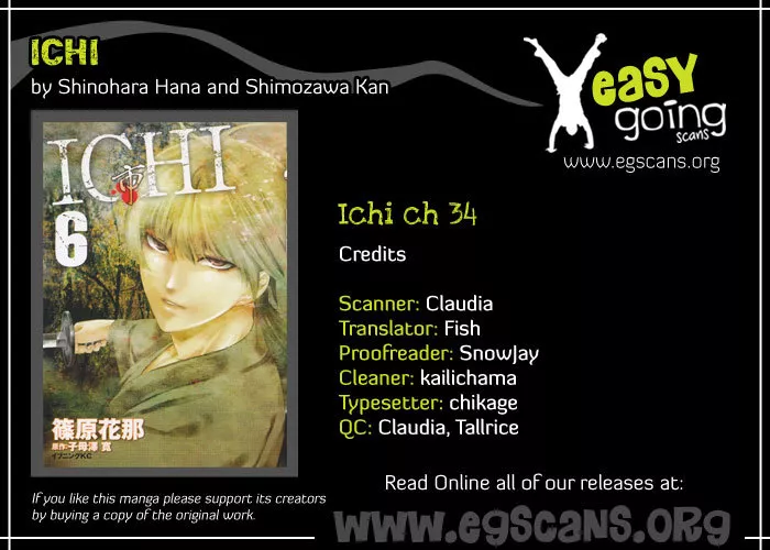 Read Ichi Chapter 34 - Destiny's Beginning Online