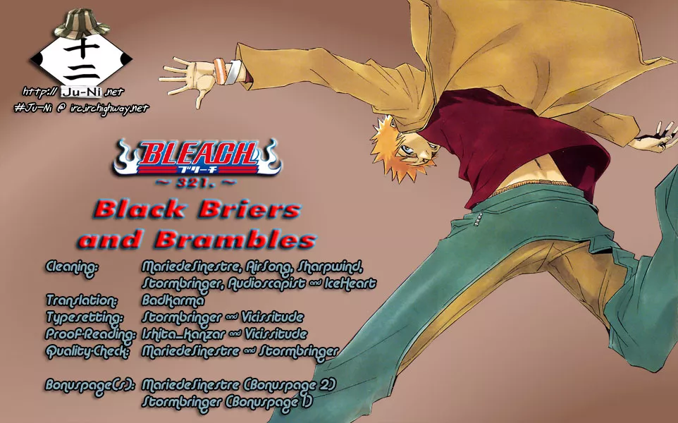 Read Bleach Chapter 321 - Black Briers and Brambles Online