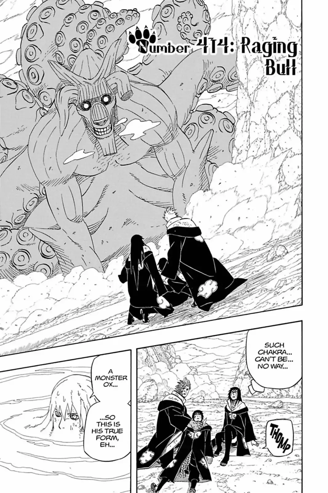 Read Naruto Chapter 414 - Raging Bull Online