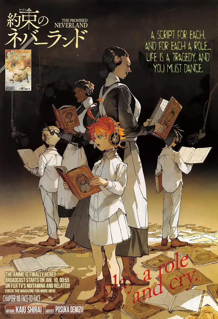 Read Yakusoku no Neverland Chapter 118 - Face to Face Online