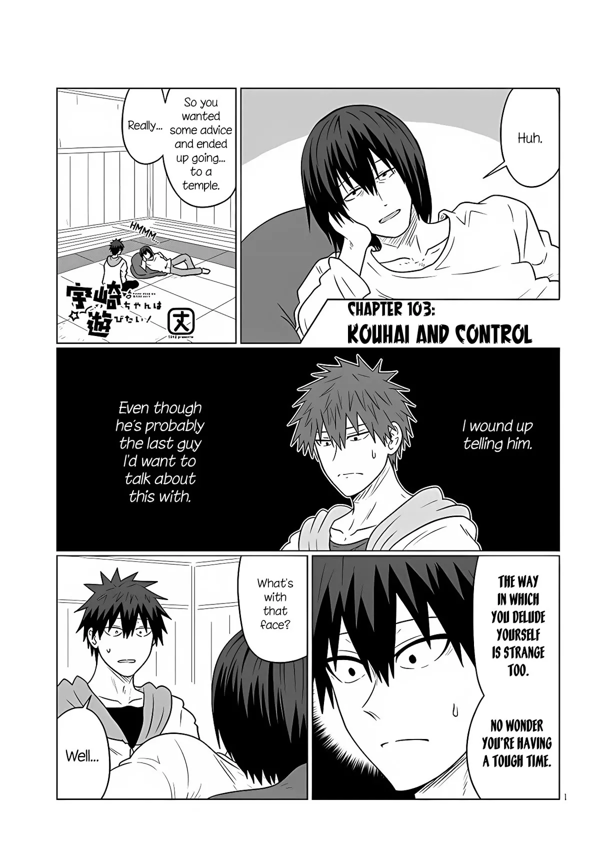 Read Uzaki-chan wa Asobitai! Chapter 103 - Kouhai and Control Online