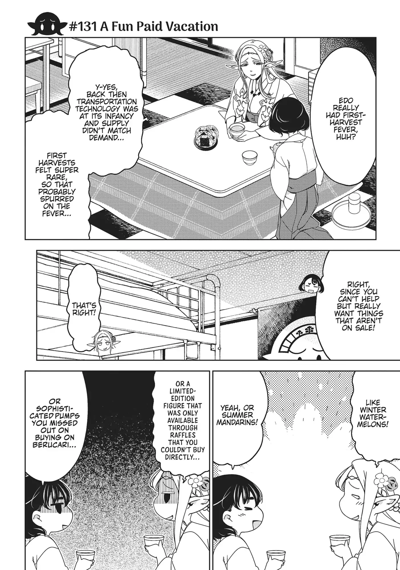 Read Edomae Elf Chapter 131 Online