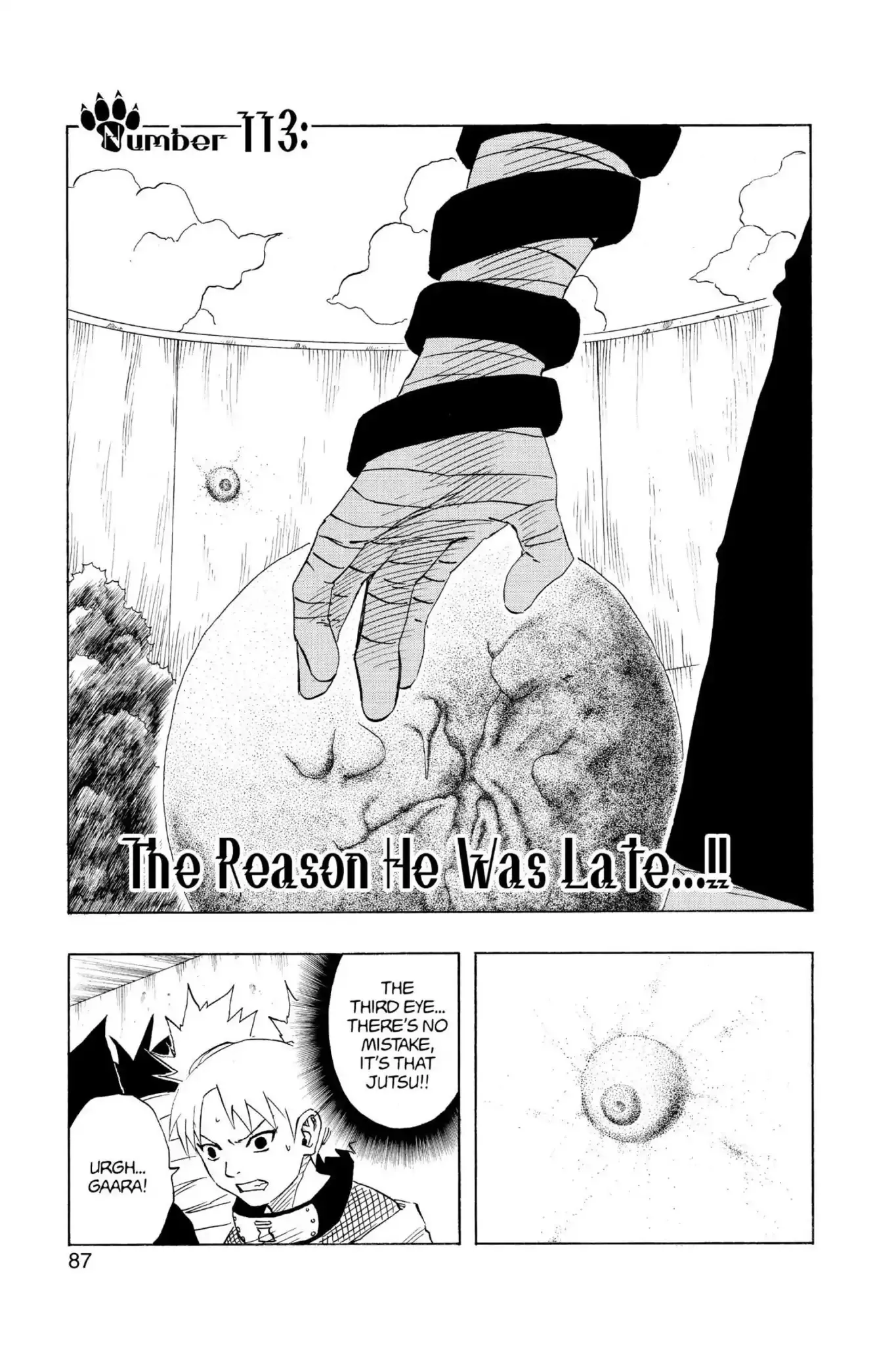 Read Naruto Chapter 113 - The Reason He Was Late...!!! Online