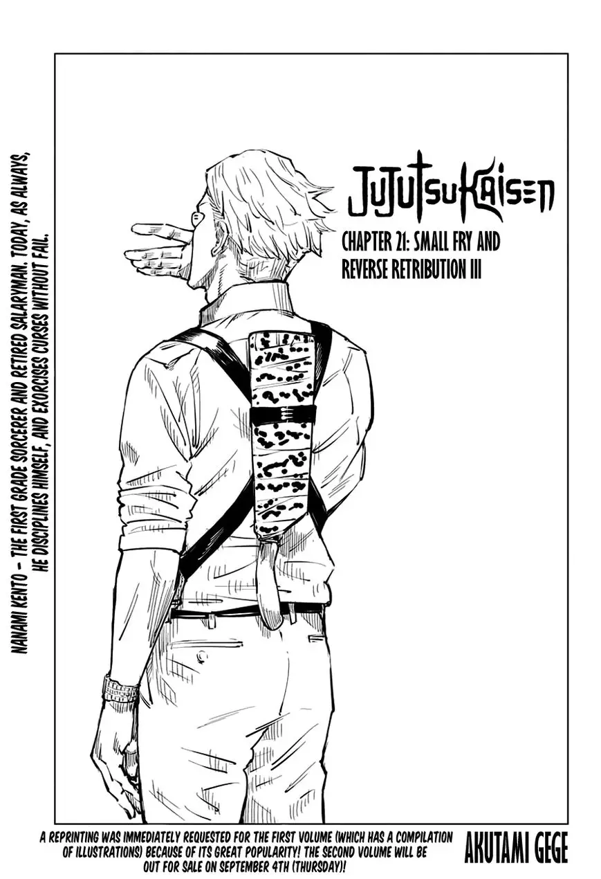 Read Jujutsu Kaisen Chapter 021 - Small Fry and Reverse Retribution III Online