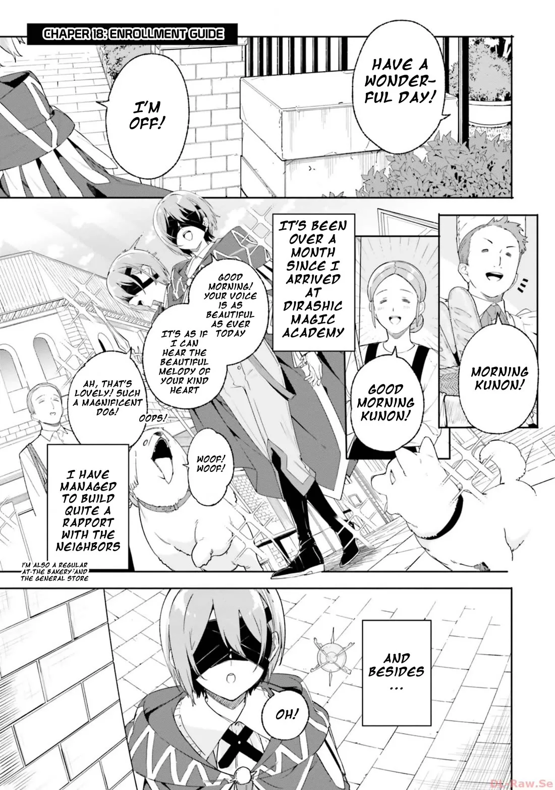 Read The Magician Kunon Sees Everything Chapter 18 - Enrollment Guide Online