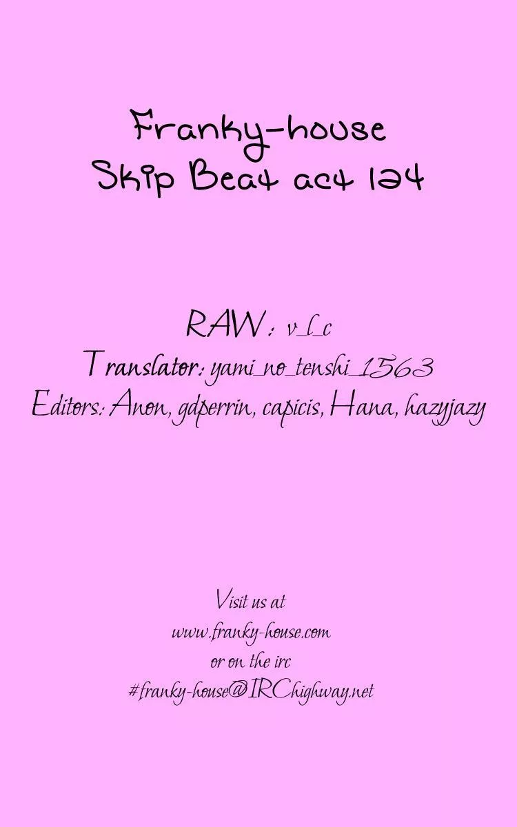 Read Skip Beat! Chapter 124 - The Unseen After Image Online
