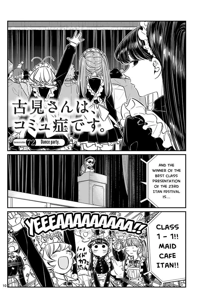 Read Komi-san wa Komyushou Desu Chapter 72 Online