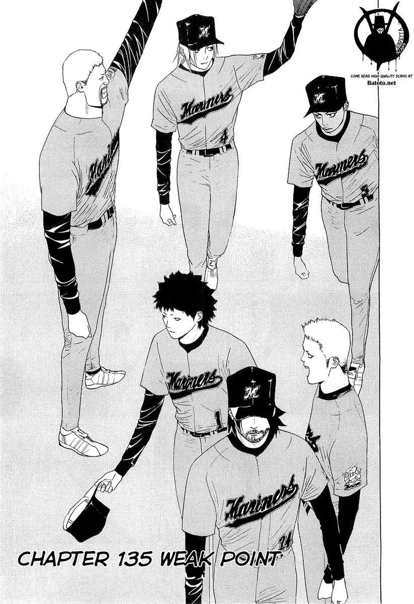 Read One Outs Chapter 135 - Weak Point Online