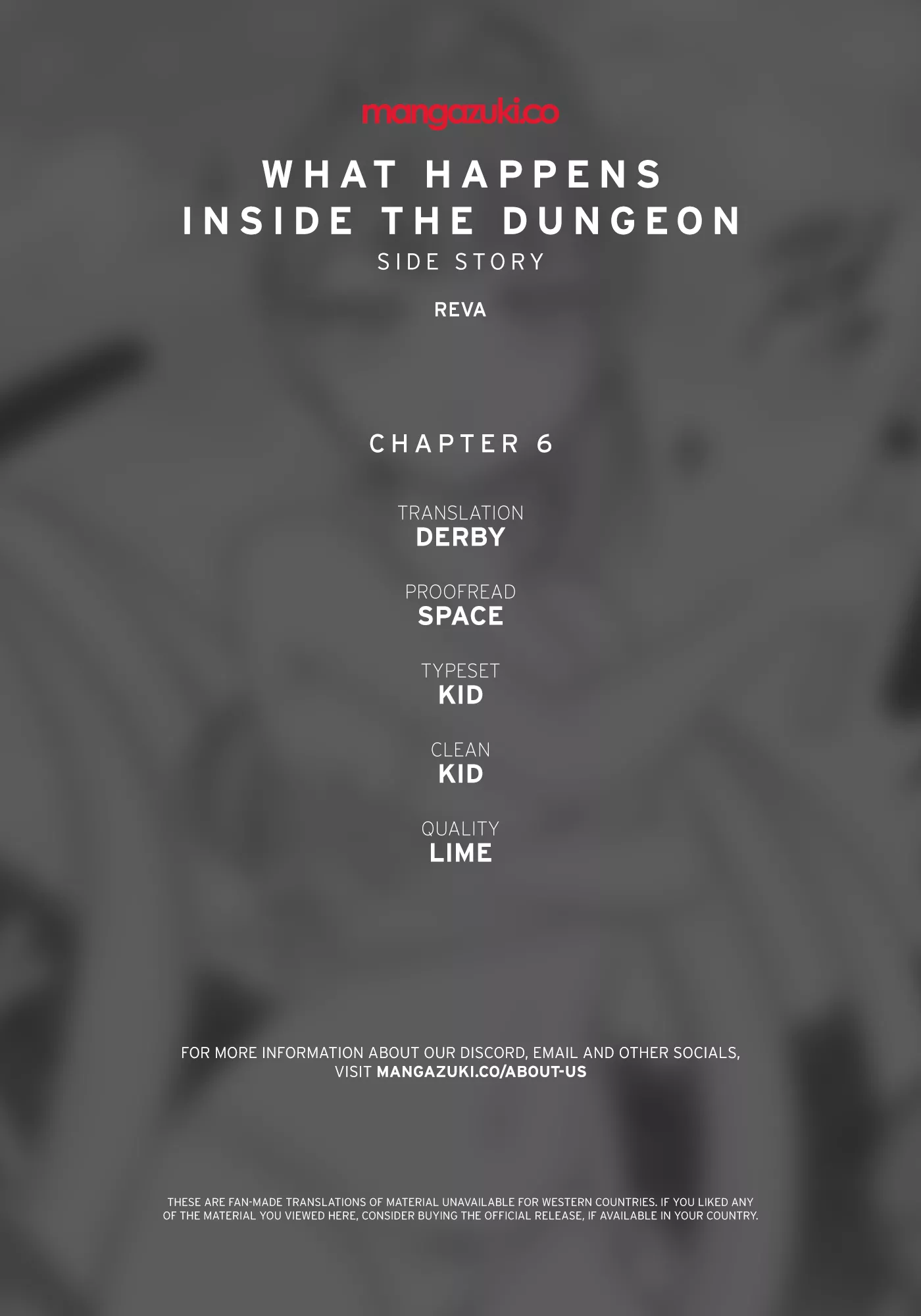 Read What Happens Inside the Dungeon Chapter 116 - Side Story - Chapter 6 Online