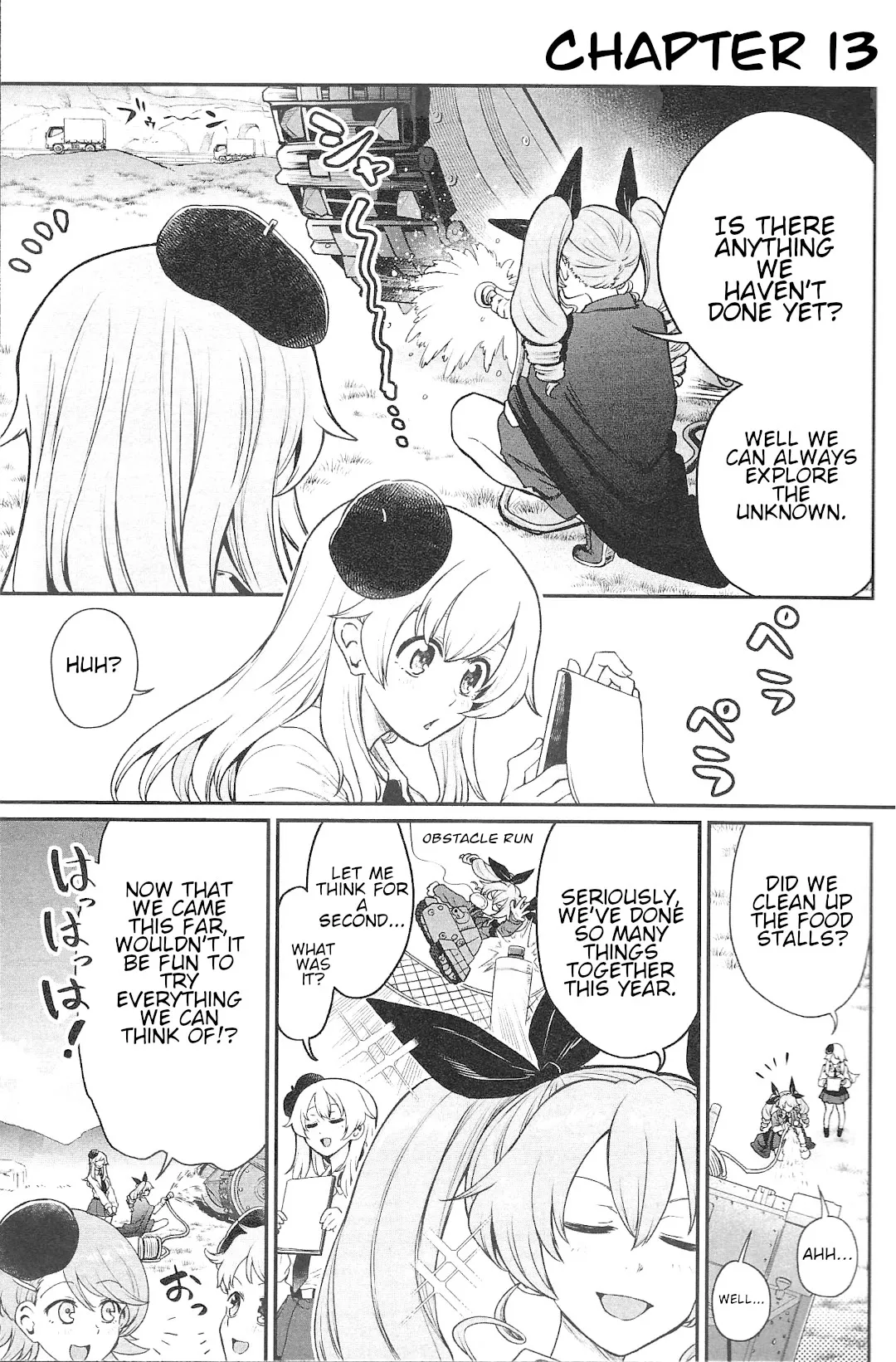 Read Girls und Panzer: Avanti! Anzio Koukou Chapter 13 Online