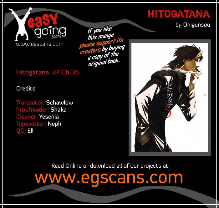 Read -Hitogatana- Chapter 35 Online