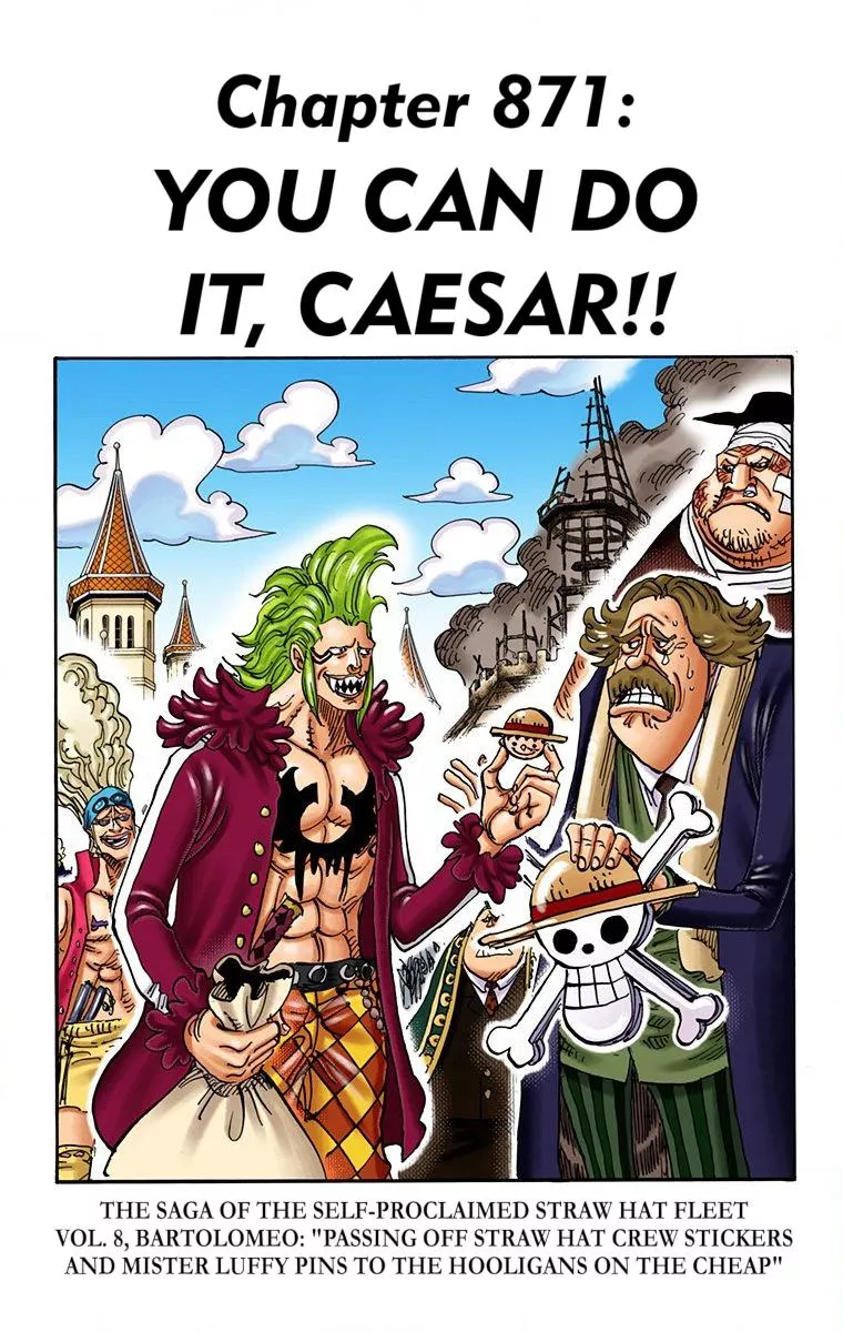 Read One Piece Chapter 871 Online