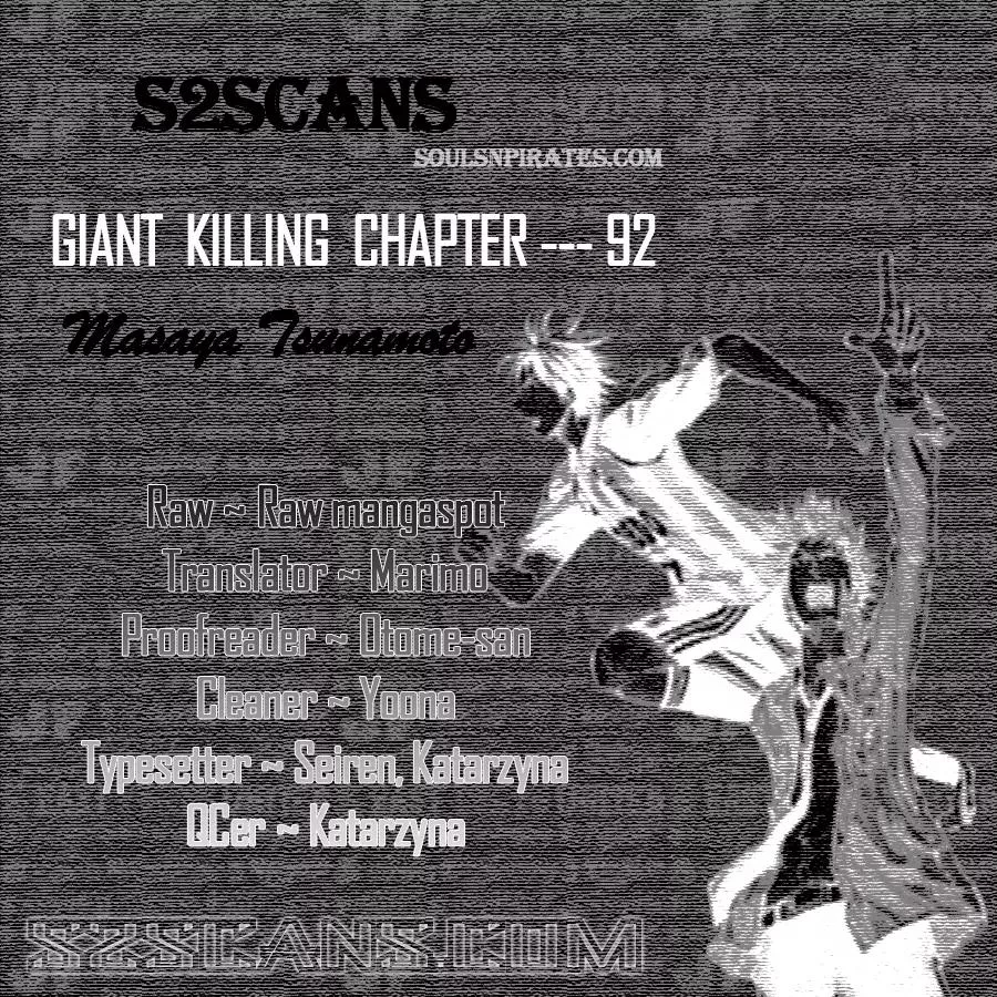 Read Giant Killing Chapter 92 Online