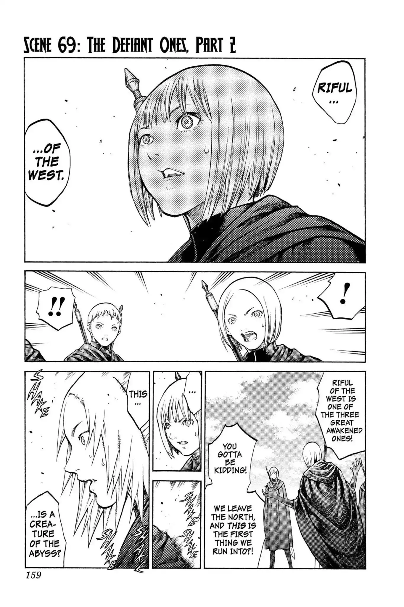 Read Claymore Chapter 69 - Vol.12 Scene 69: The Defiant Ones, Part 2 Online