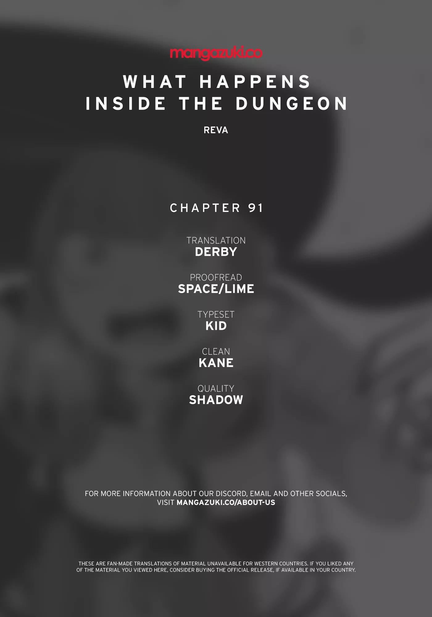 Read What Happens Inside the Dungeon Chapter 91 Online