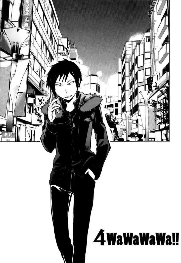 Read Durarara!! Chapter 4 - WaWaWaWa!! Online