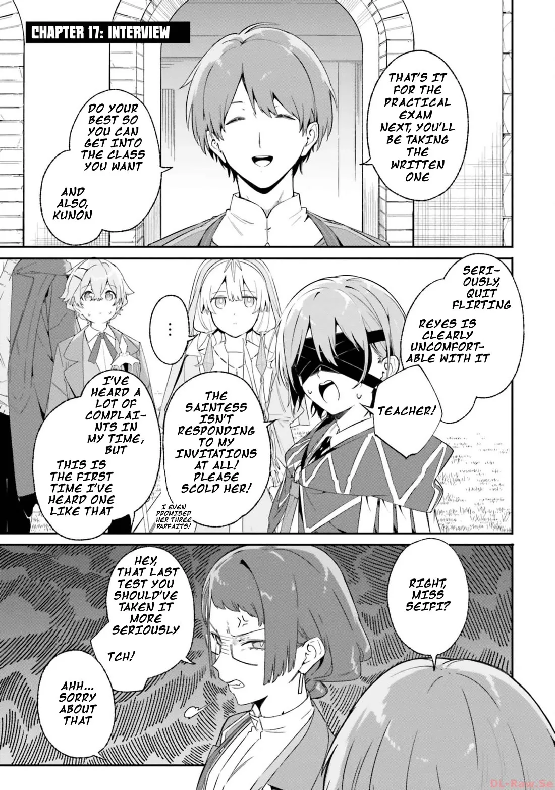 Read The Magician Kunon Sees Everything Chapter 17 - interview Online