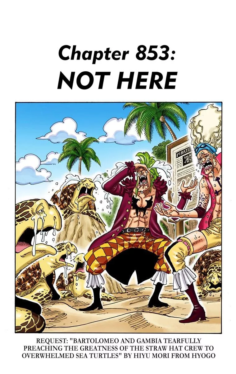 Read One Piece Chapter 853 Online