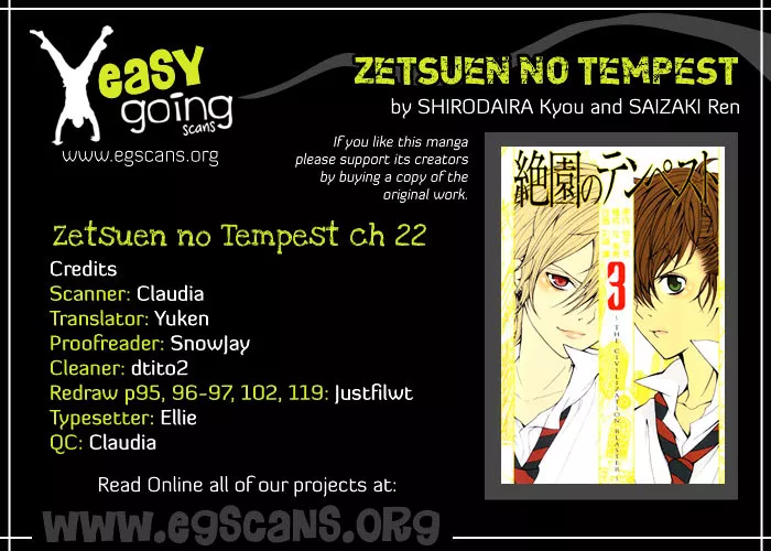 Read Zetsuen no Tempest Chapter 22 - Marine Snow Online