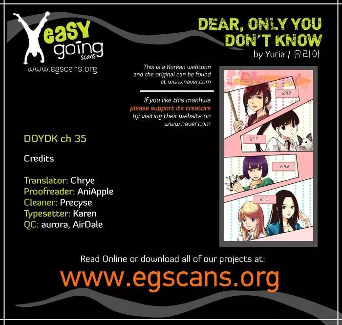 Read Dear, Only You Don’t Know! Chapter 35 Online