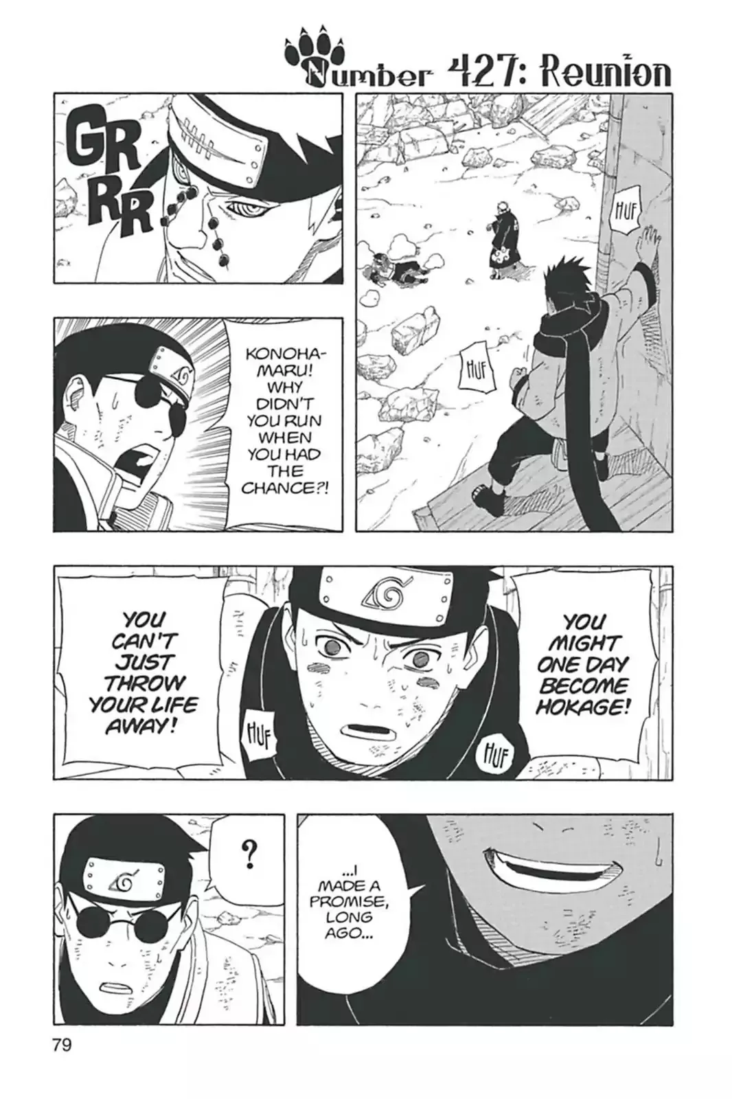 Read Naruto Chapter 427 - Reunion Online