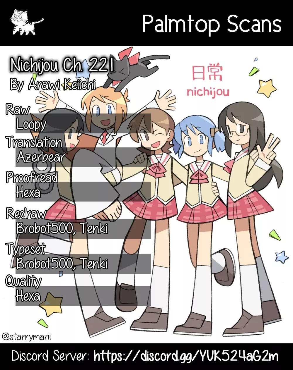 Read Nichijou Chapter 221 Online