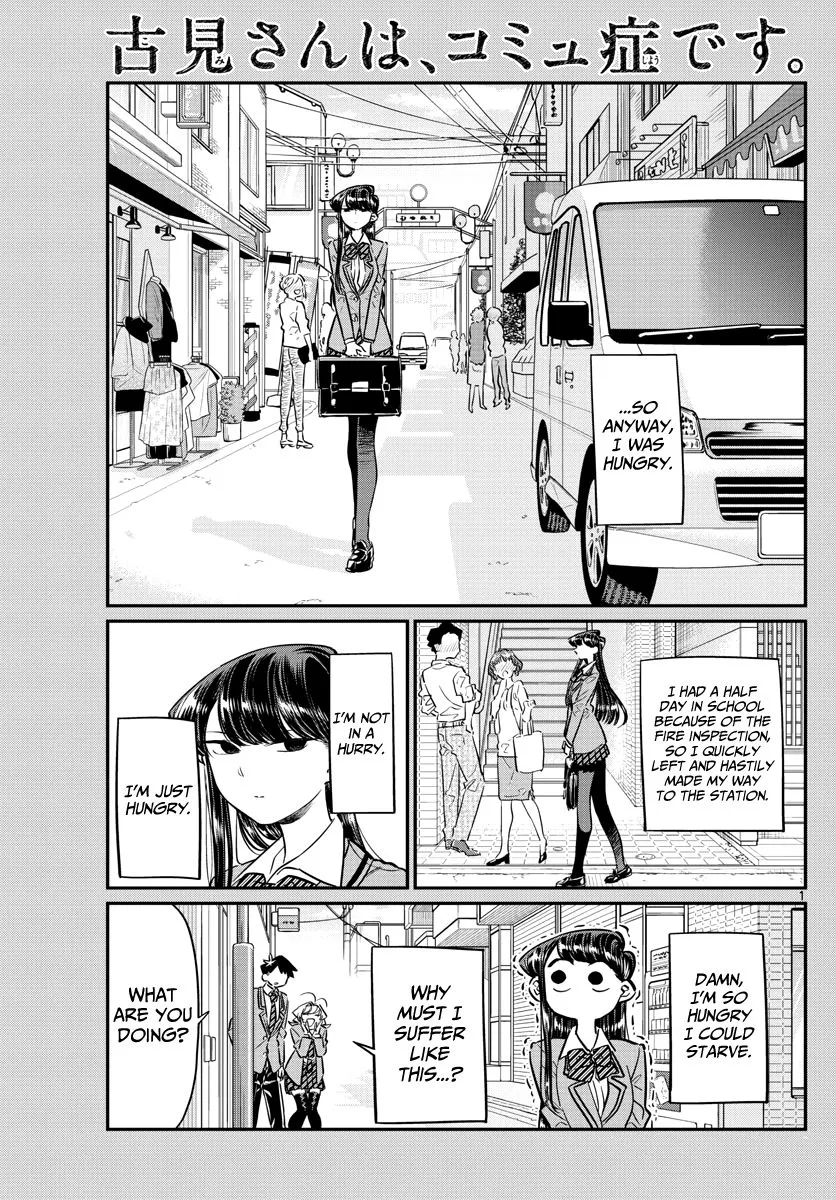 Read Komi-san wa Komyushou Desu Chapter 61 - Gourmet with everyone Online