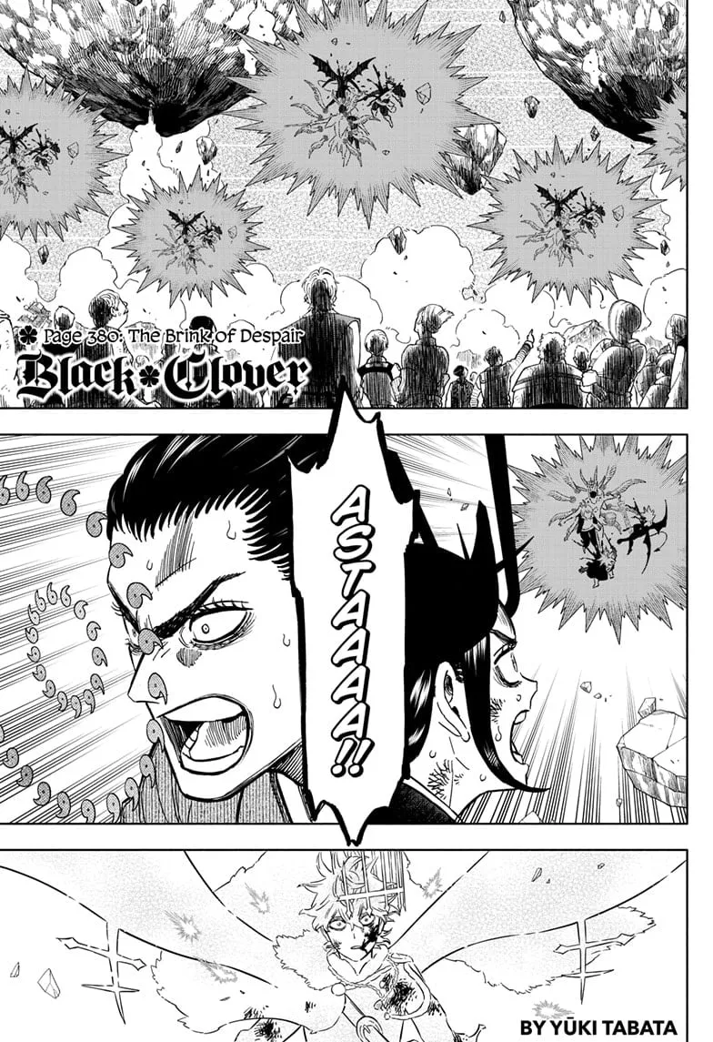 Read Black Clover Chapter 380 - Page 380: The Brink of Despair Online