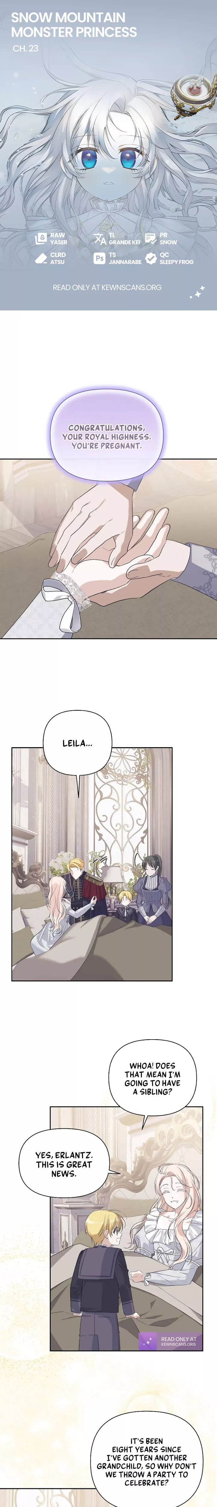 Read Monster Princess of the Snowy Mountain Chapter 23 Online