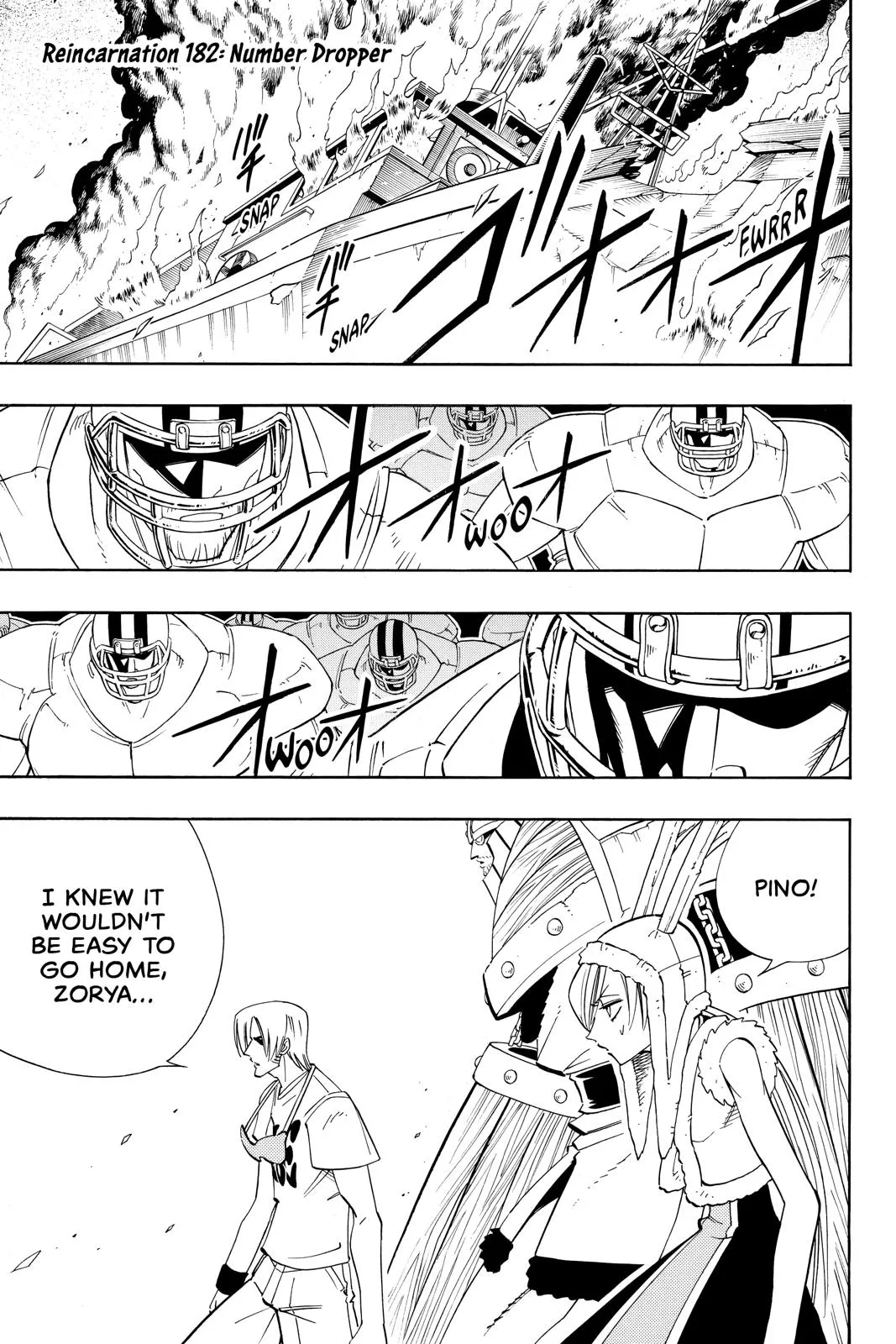 Read Shaman King Chapter 182 Online