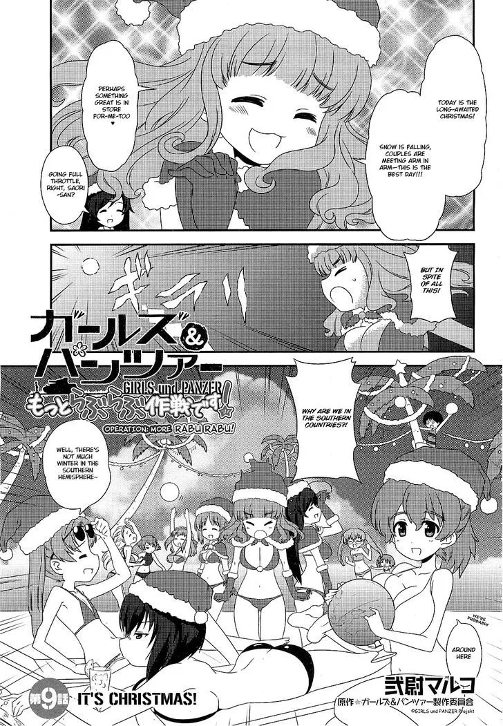 Read Girls & Panzer – Motto Love Love Sakusen desu! Chapter 9 - It's Chirstmas! Online