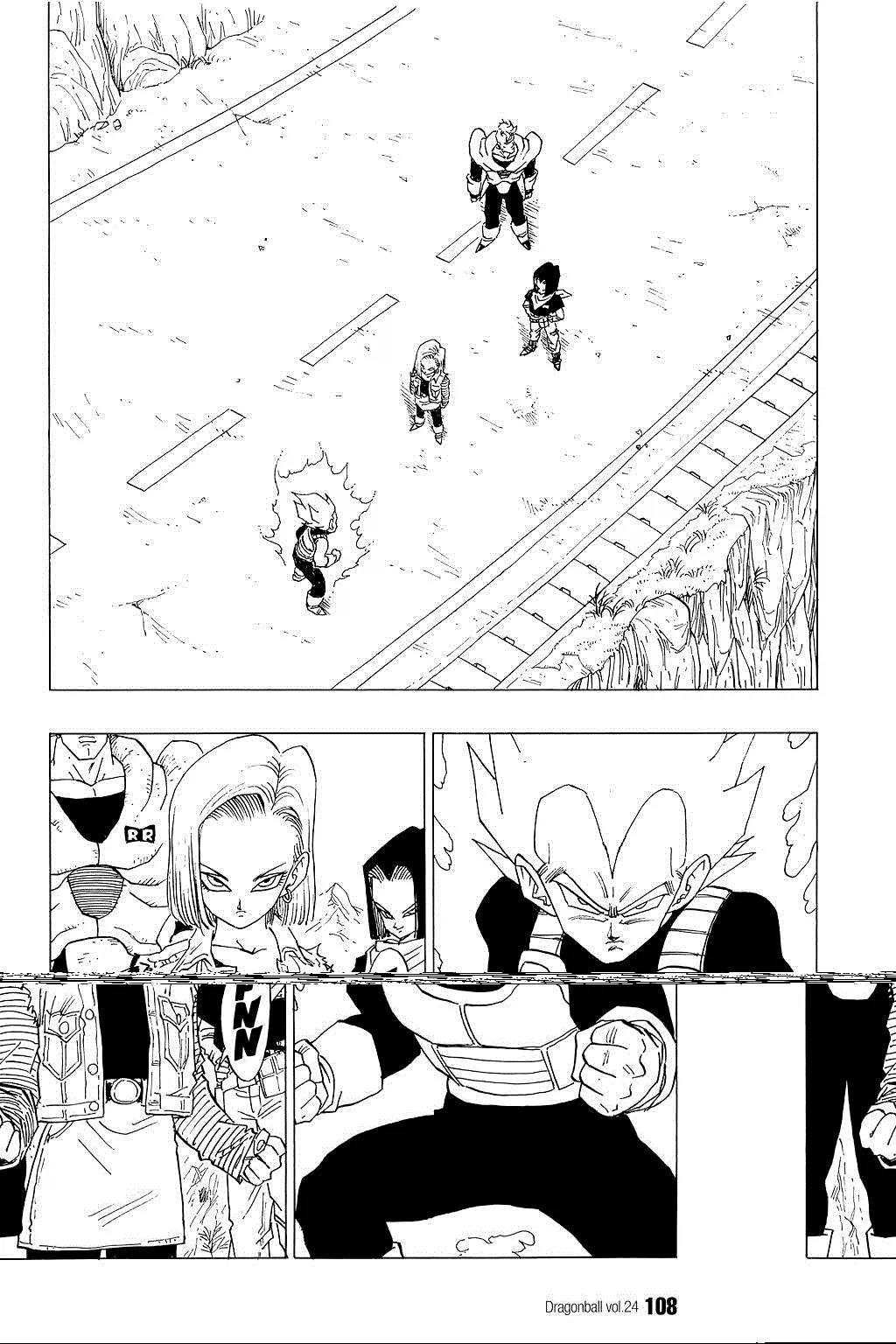 Read Dragon Ball Chapter 352 - Vegeta vs. Android 18 Online