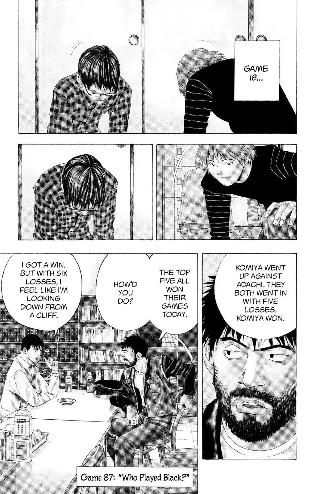 Read Hikaru no Go Chapter 87 - Who Played Black? Online