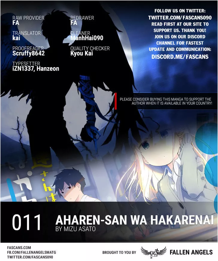 Read Aharen-san wa Hakarenai Chapter 11 Online