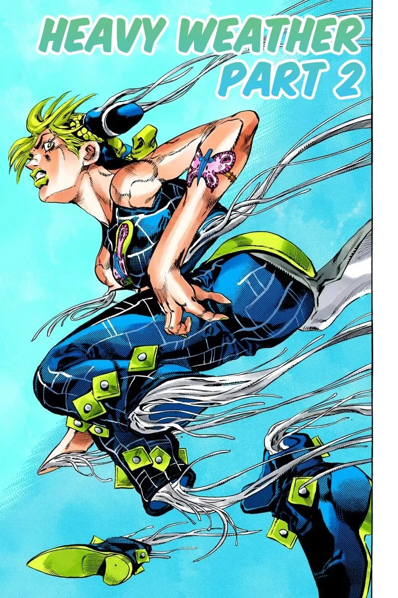 Read JoJo’s Bizarre Adventure Part 6: Stone Ocean Chapter 126 - Heavy Weather Part 2 Online