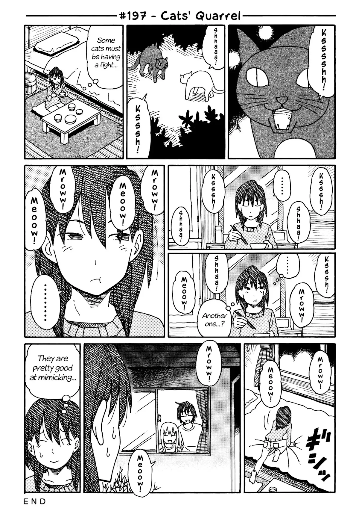 Read Hatarakanai Futari (The Jobless Siblings) Chapter 197 - Cats' Quarrel Online