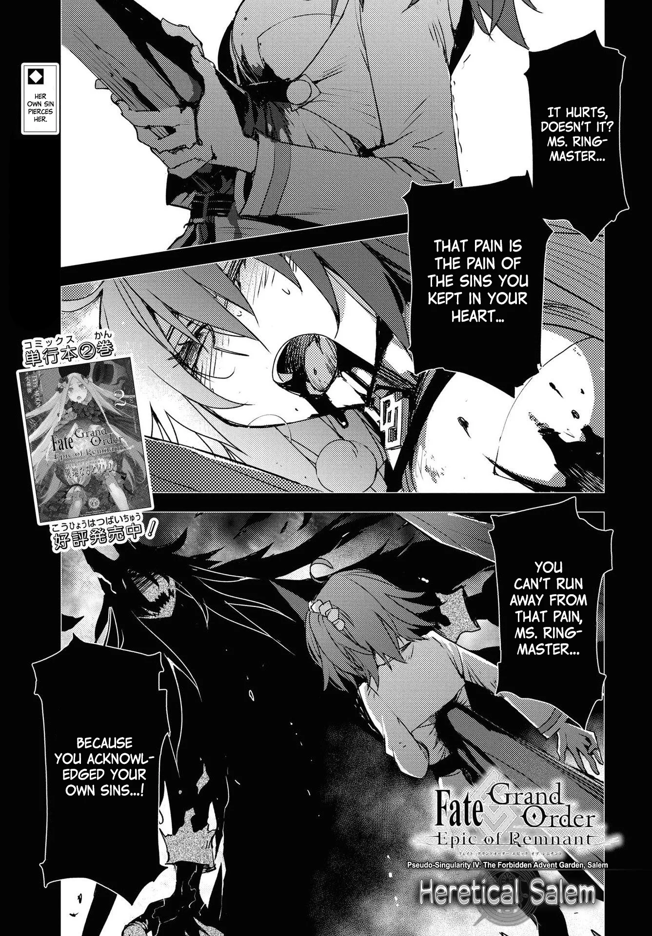 Read Fate/Grand Order -Epic of Remnant- Pseudo-Singularity IV: The Forbidden Advent Garden, Salem – Heretical Salem Chapter 19 - The First Knot - 9 Online