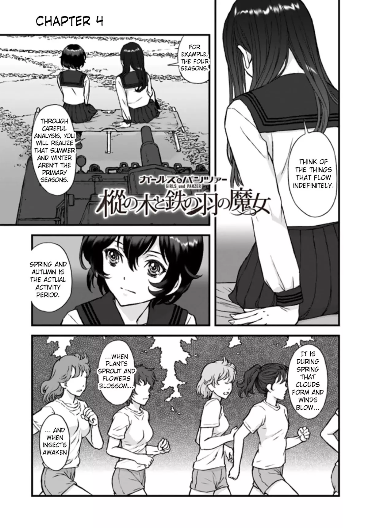 Read GIRLS und PANZER – The Fir Tree and the Iron-Winged Witch Chapter 4 Online