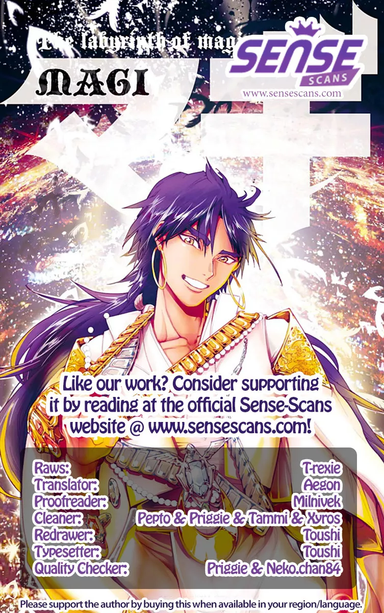 Read Magi – Labyrinth of Magic Chapter 307 - Preparations Complete Online