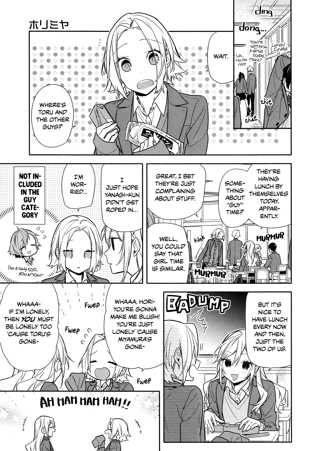 Read Horimiya Chapter 111 - Girls Online