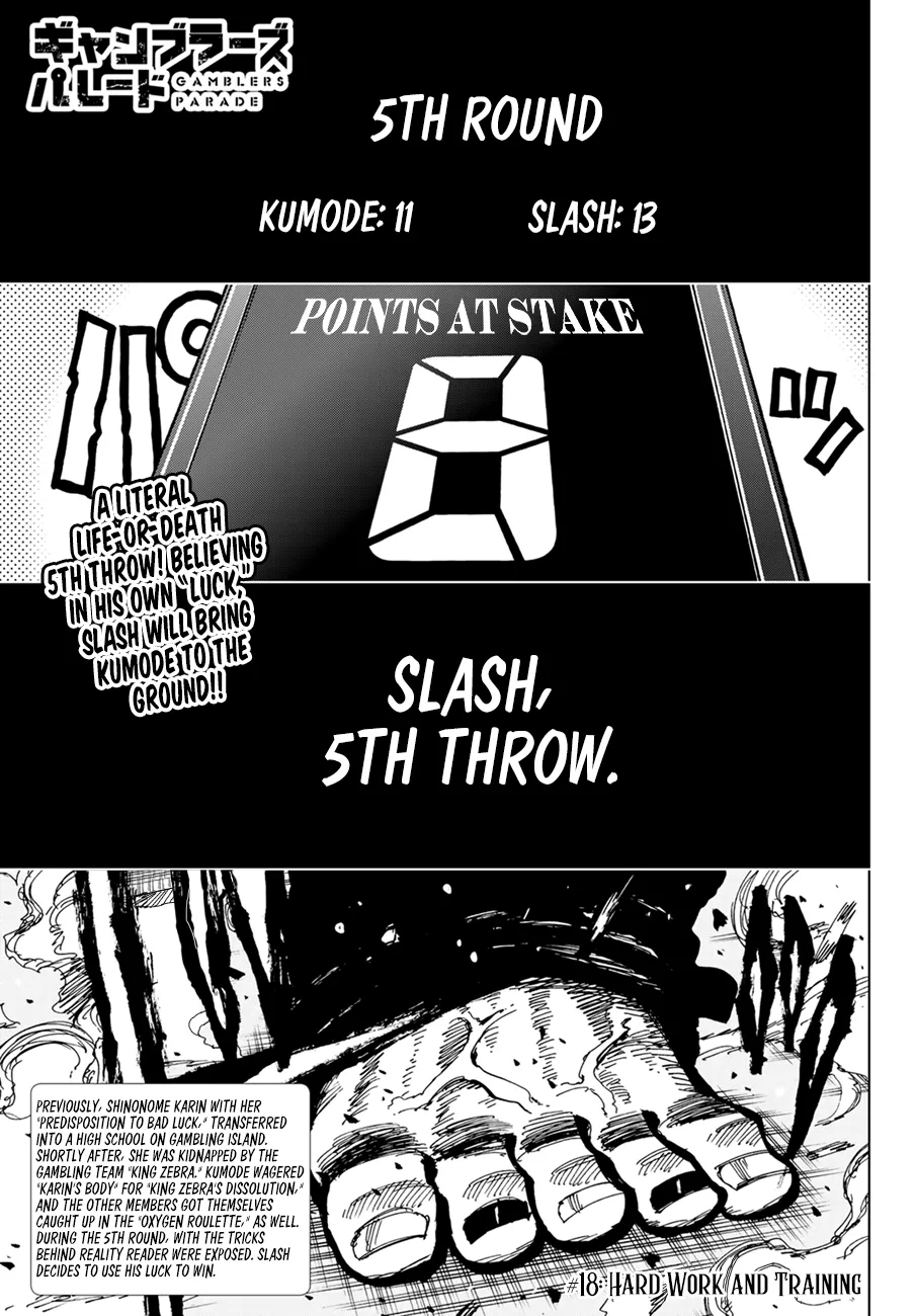 Read Gambler’s Parade Chapter 18 - Hard Work and Training Online