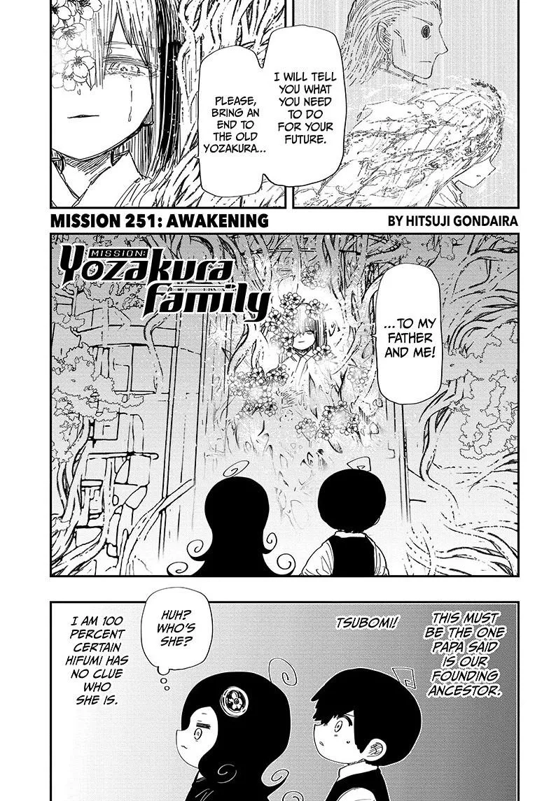 Read Mission: Yozakura Family Chapter 251 Online