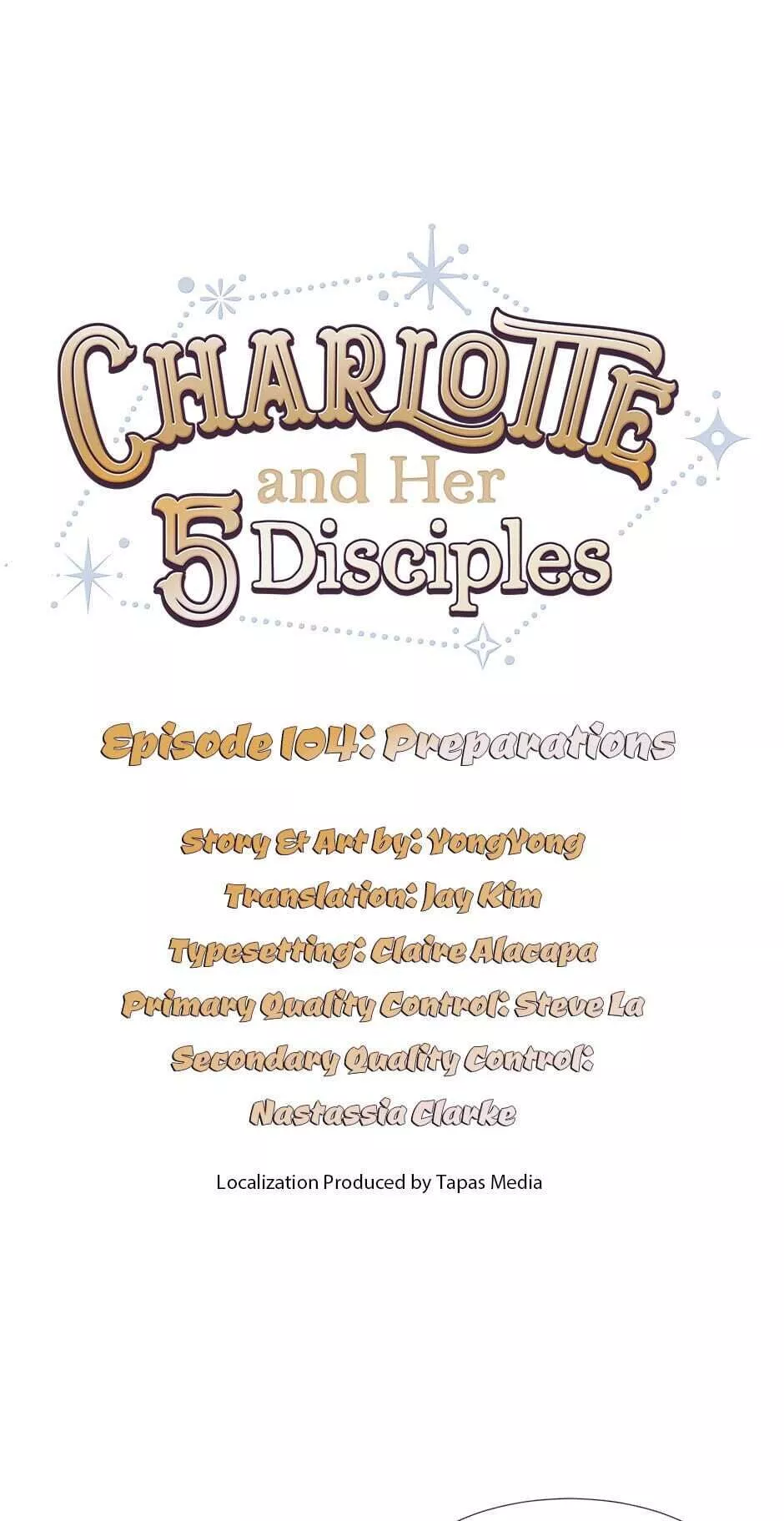 Read Charlotte Has Five Disciples Chapter 104 - Preparation Online