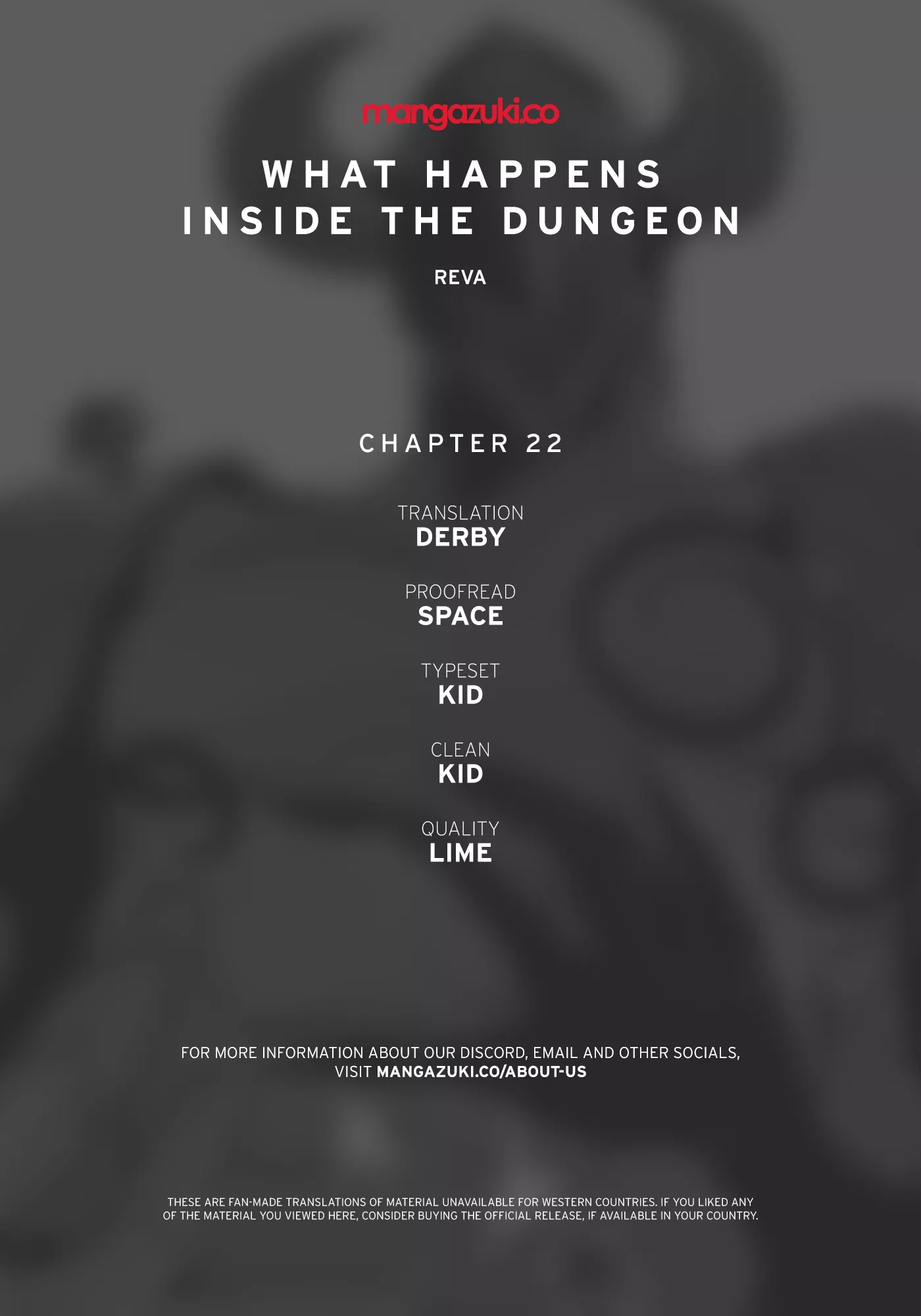 Read What Happens Inside the Dungeon Chapter 22 Online